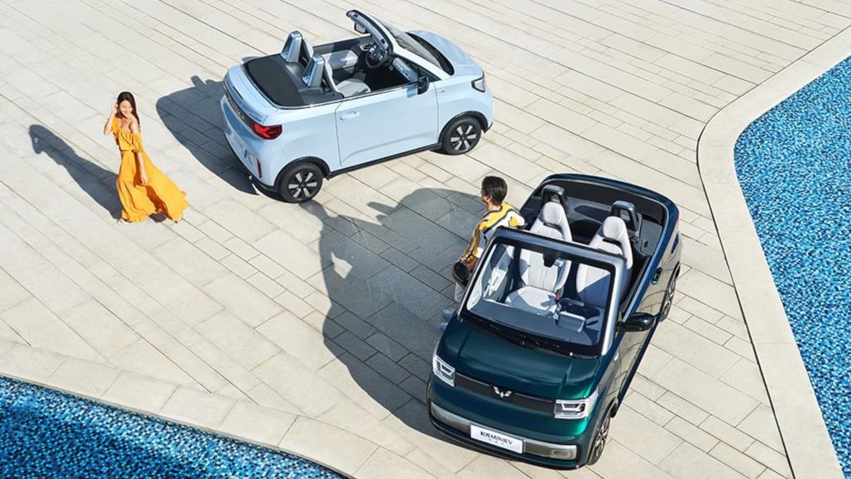 Wuling Mini EV Cabriolet Versi Atap Terbuka Dari Air EV Autos Id