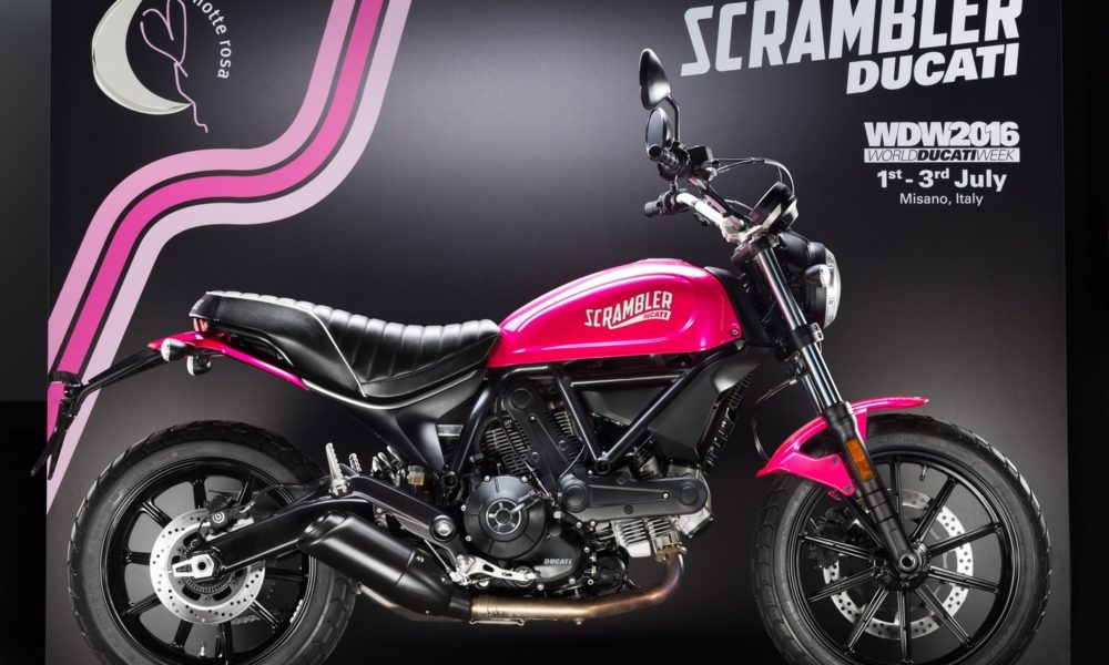 Ducati Scrambler Shocking Tampilkan Sisi Feminim - Autos.id