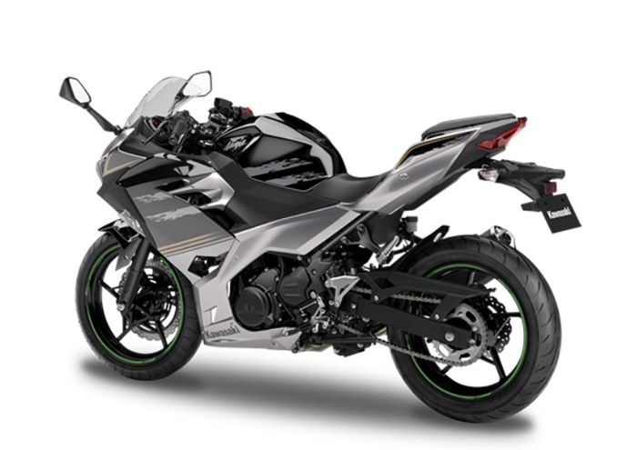 Kawasaki Ninja 250 серебристый