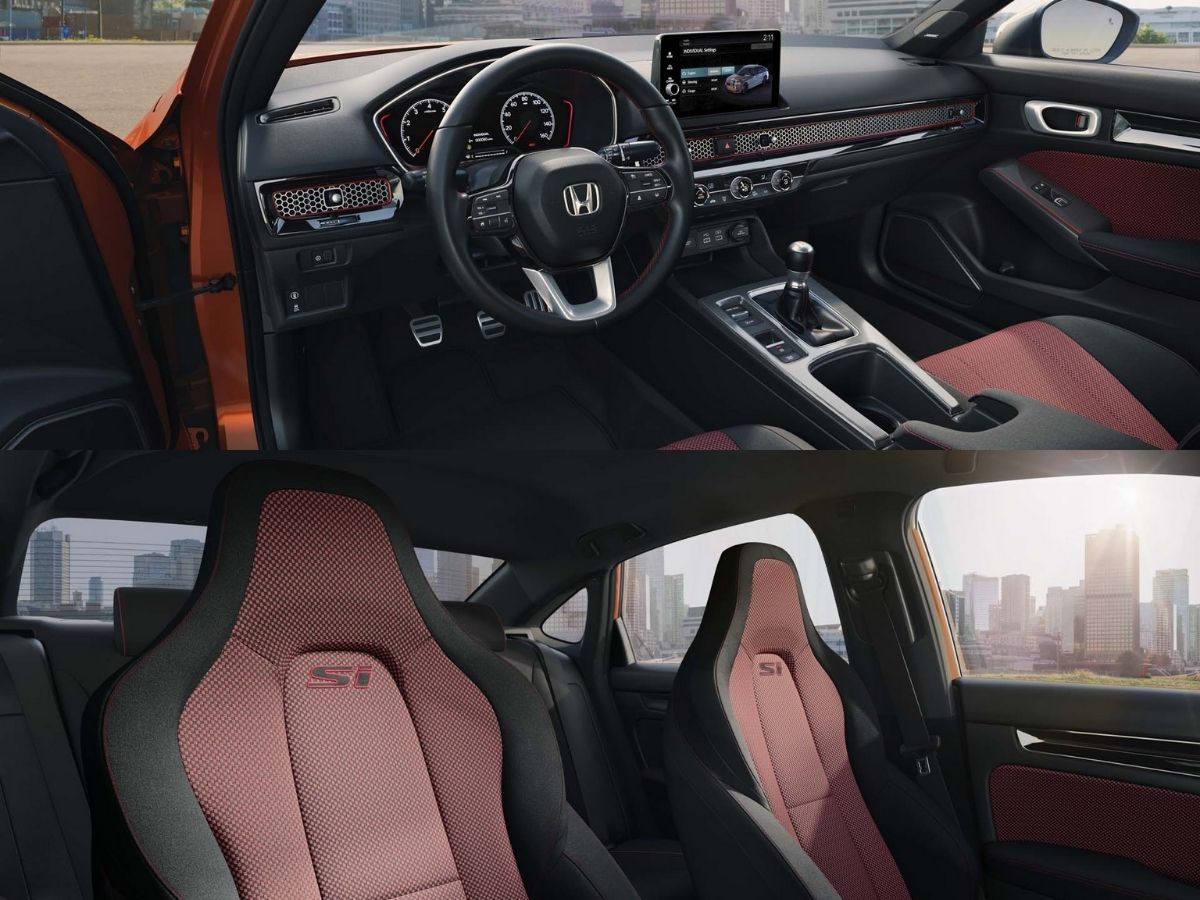 Interior Honda Civic Si 2022