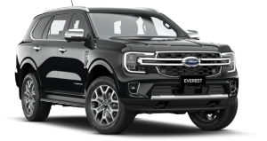 mobil ford everest titanium hitam